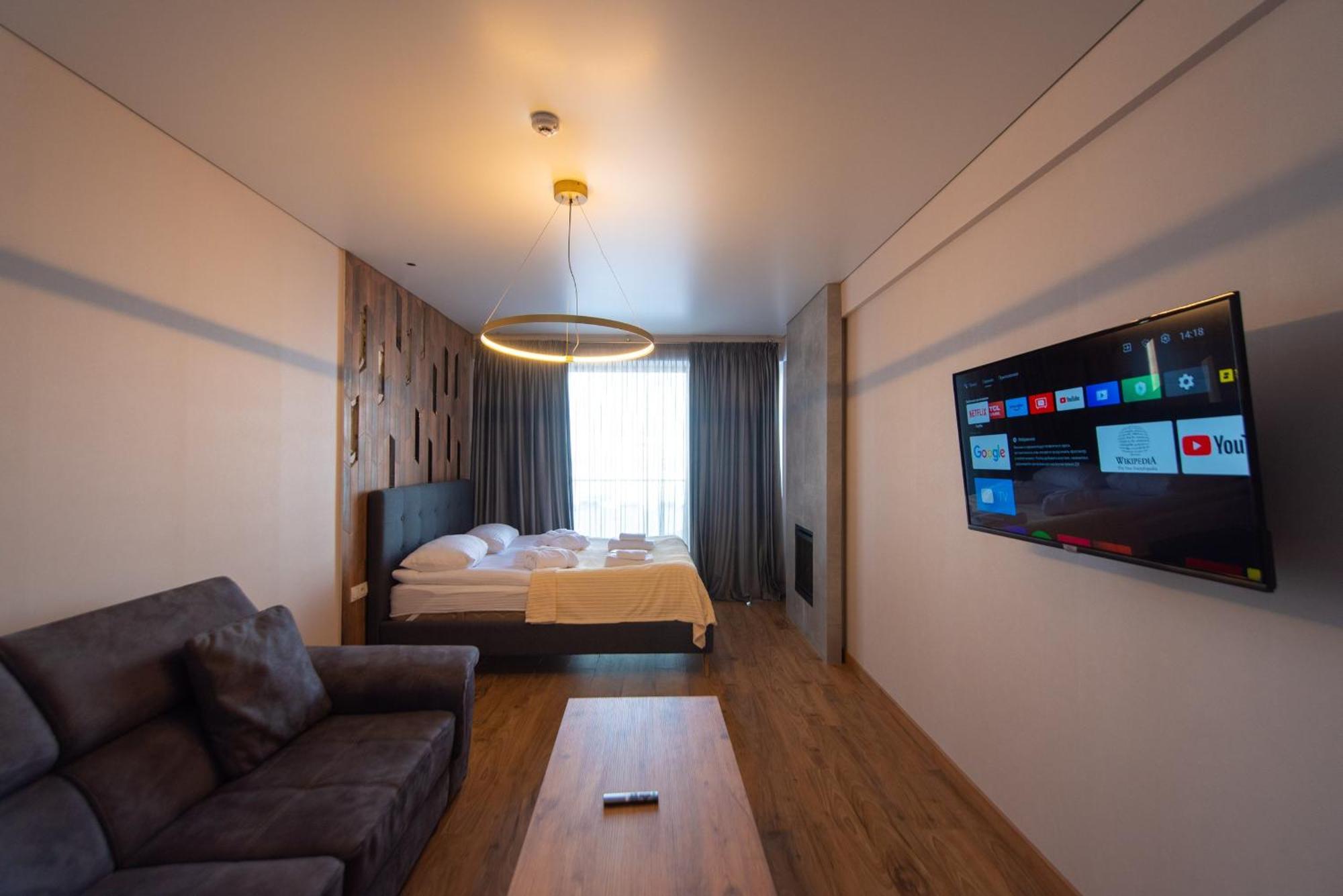 Gudauri Atrium Aparthotel ภายนอก รูปภาพ